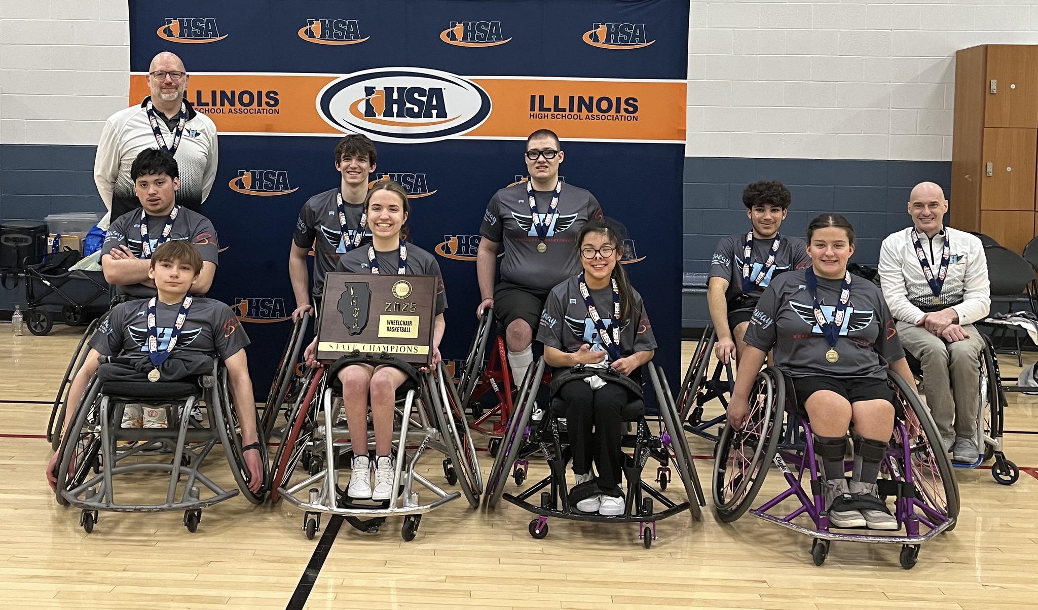IHSA wheelchair basketball